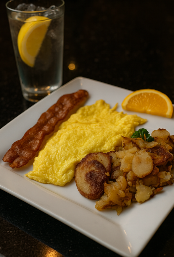 Breakfast at Keke's.